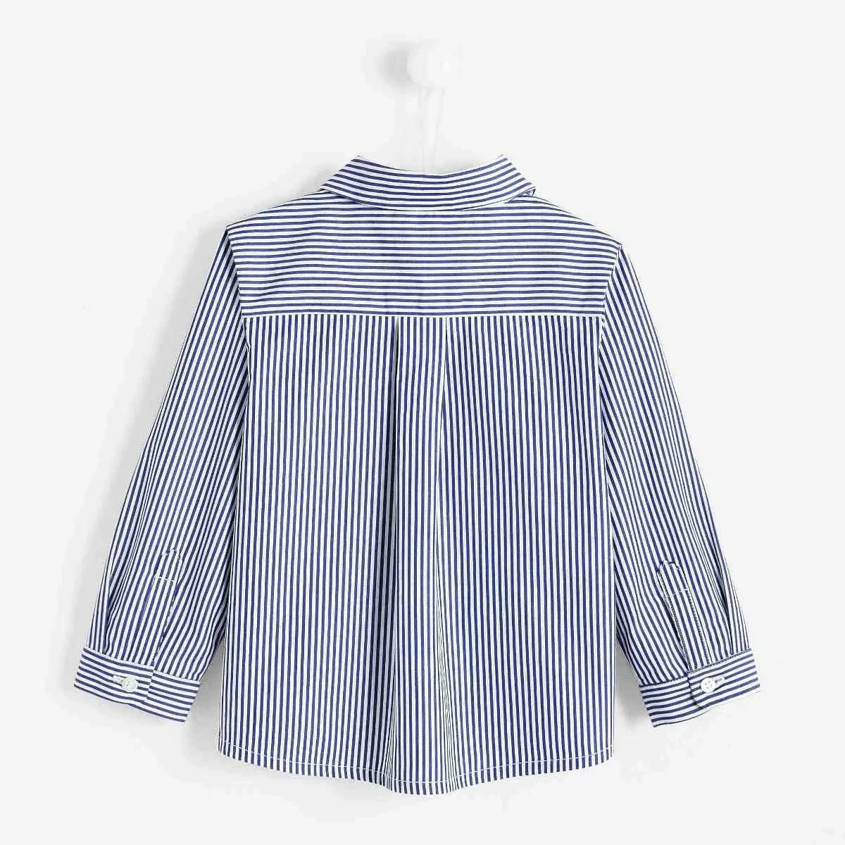 View 3 - Baby boy striped shirt