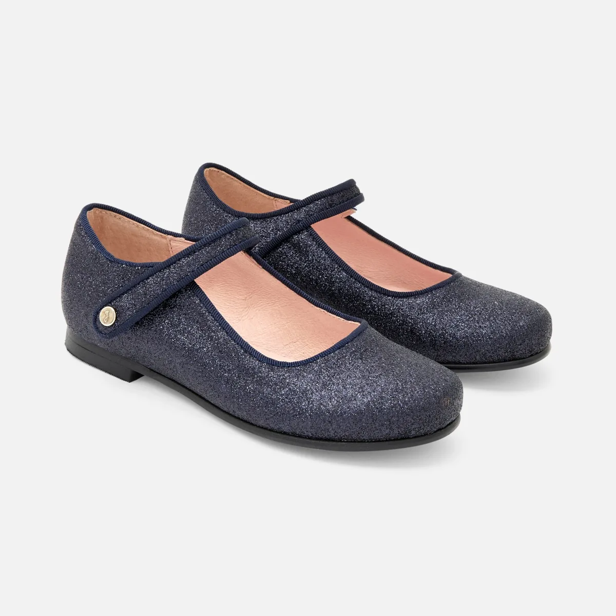 View 2 - Girl glittery Mary Janes