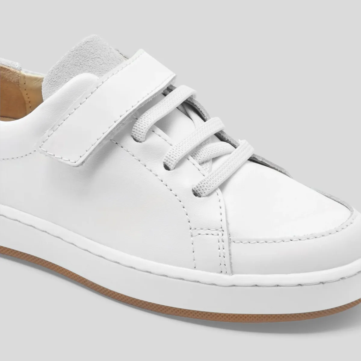 View 7 - Boy smooth leather trainers