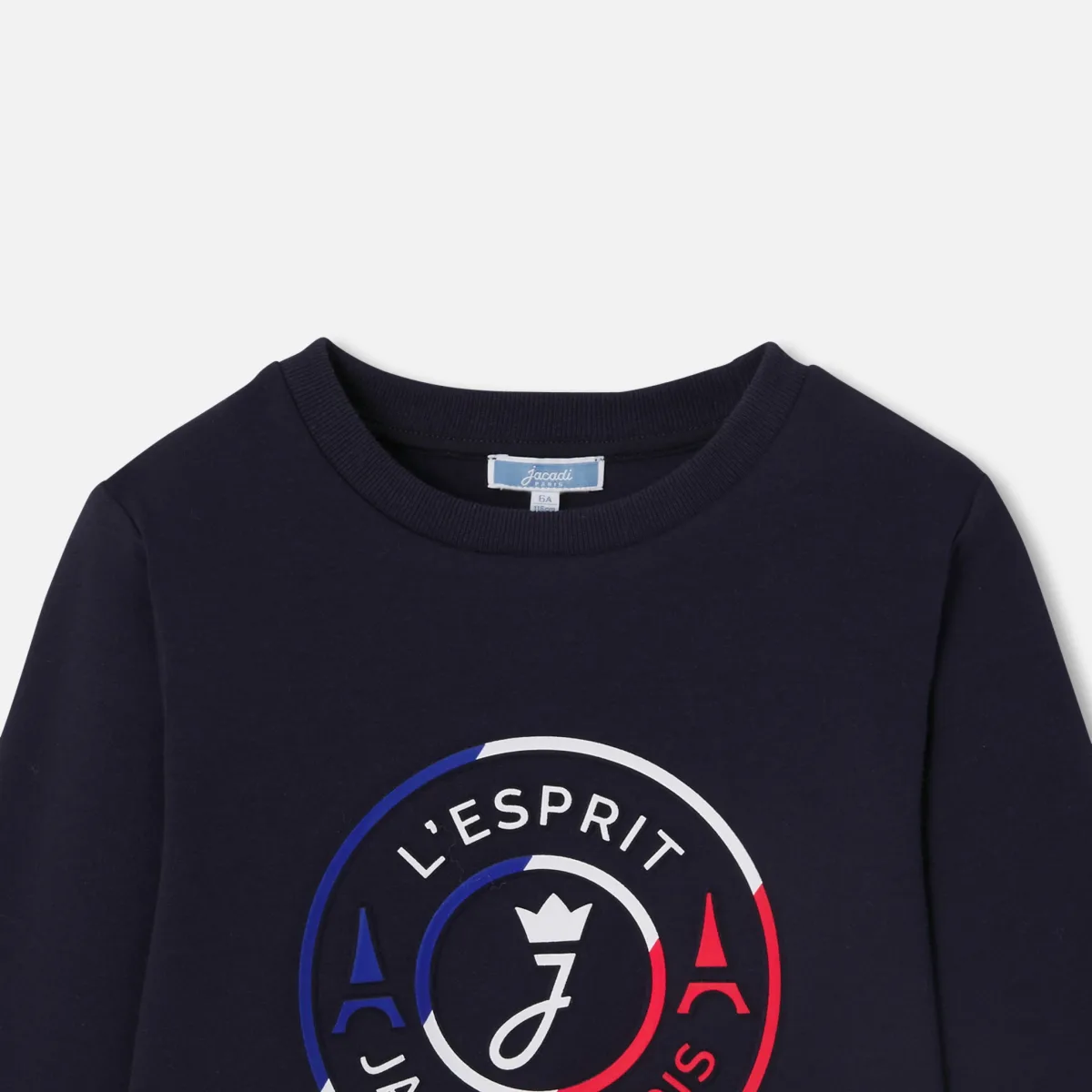 View 3 - Boy interlock cotton sweatshirt