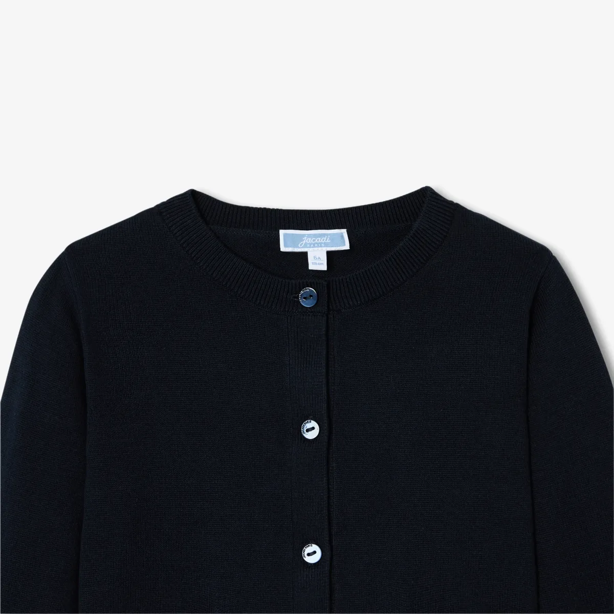 View 3 - Girl jersey cardigan