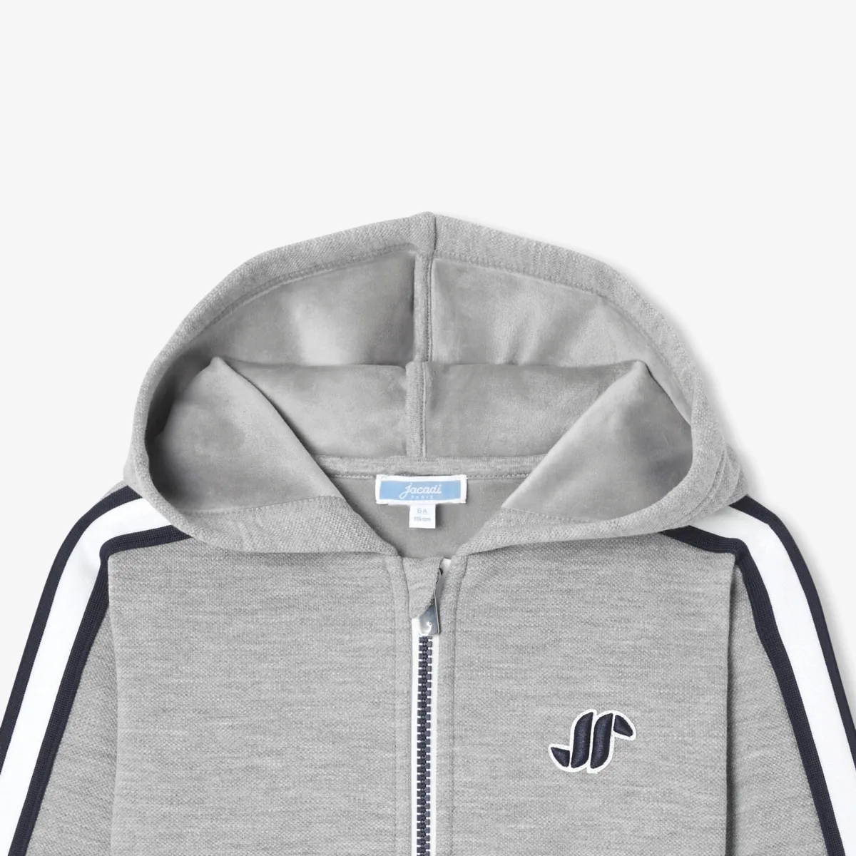 View 5 - Boy zip-up sweatshirt