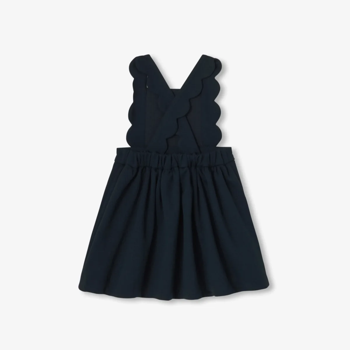 View 2 - Baby girl pinafore dress in milano