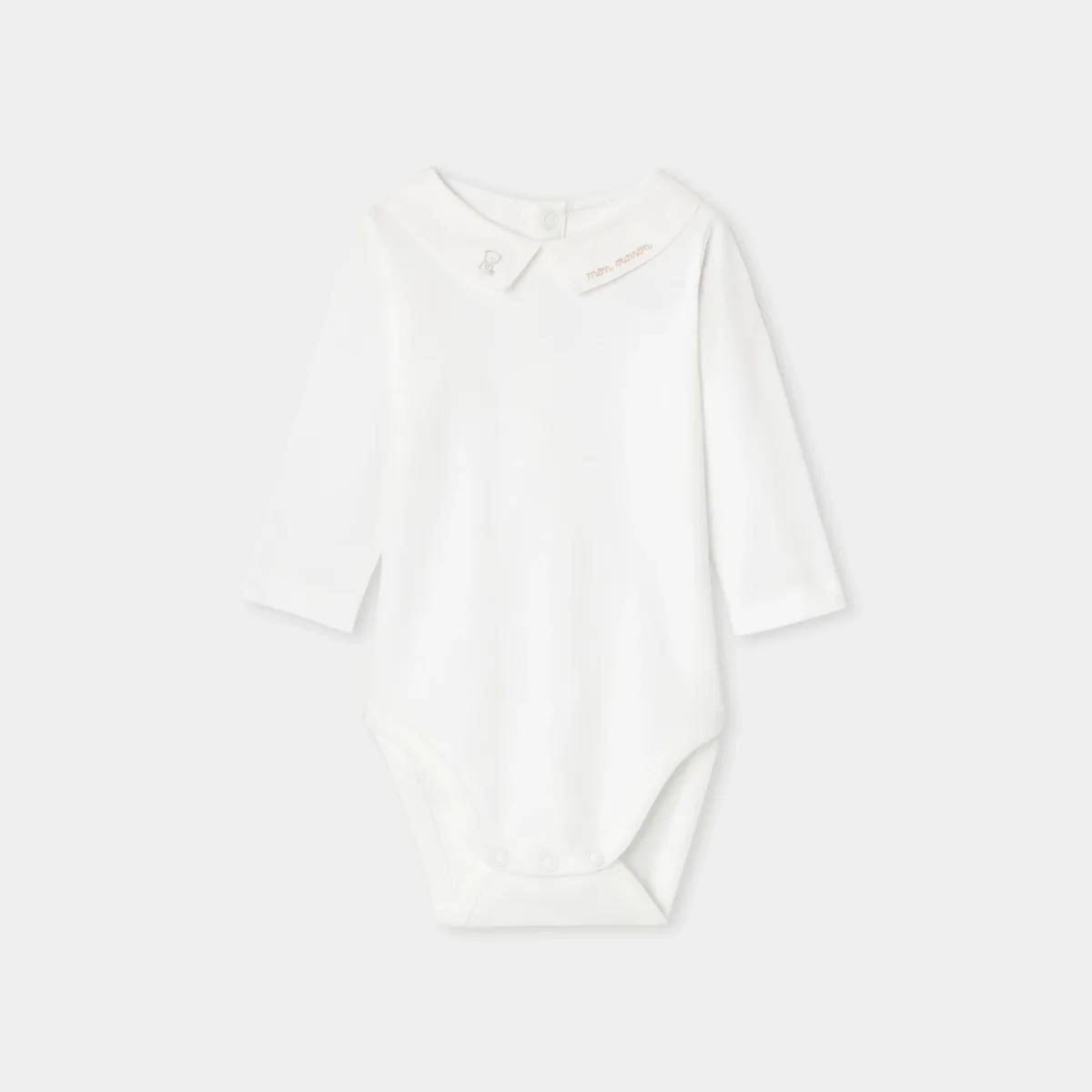 View 1 - Baby boy long-sleeved bodysuit