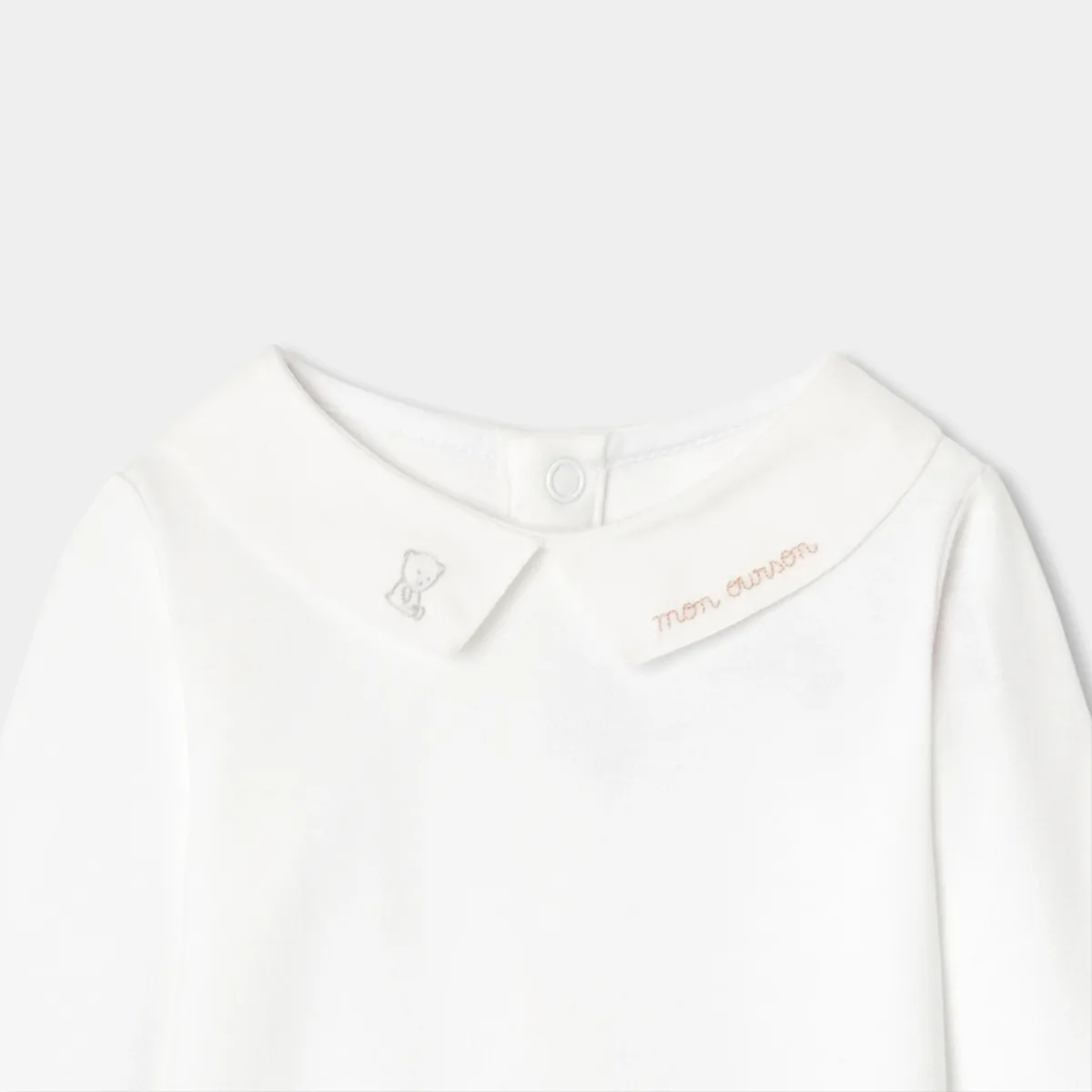 View 3 - Baby boy long-sleeved bodysuit