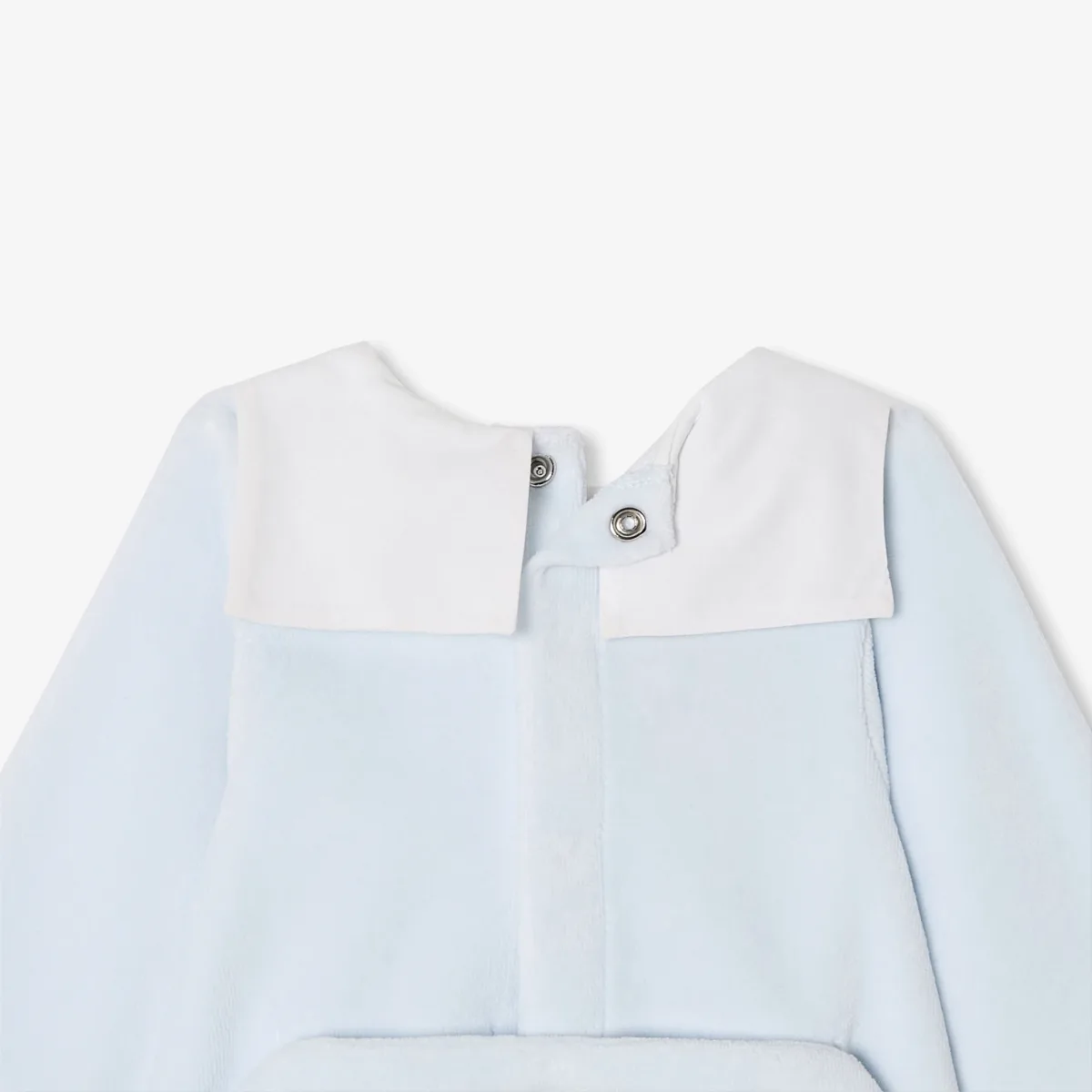 View 4 - Baby boy velvet pyjamas