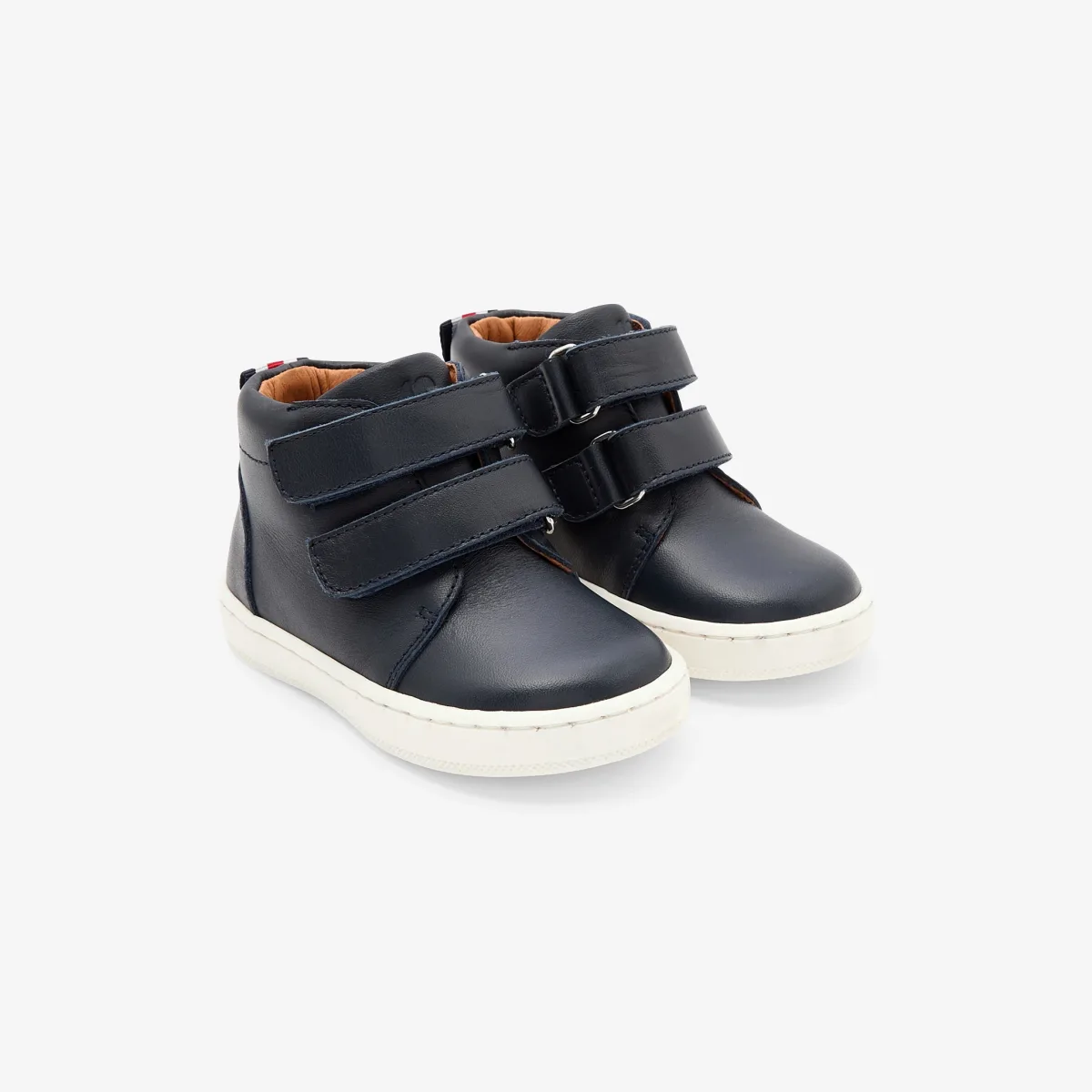 View 2 - Baby smooth leather trainers