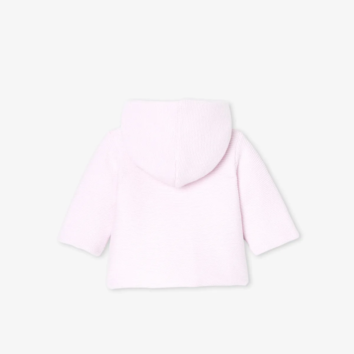 View 2 - Baby girl lined burnous jacket