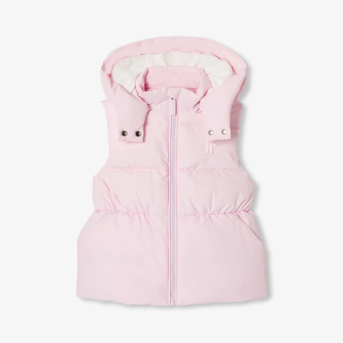 View 4 - Girl sleeveless puffer jacket