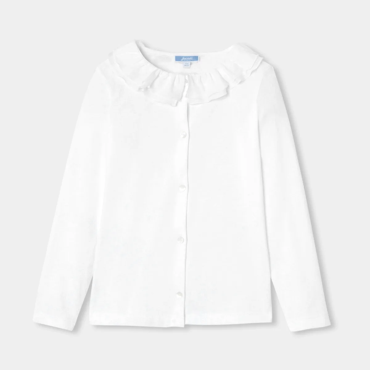 View 1 - Girl poplin blouse
