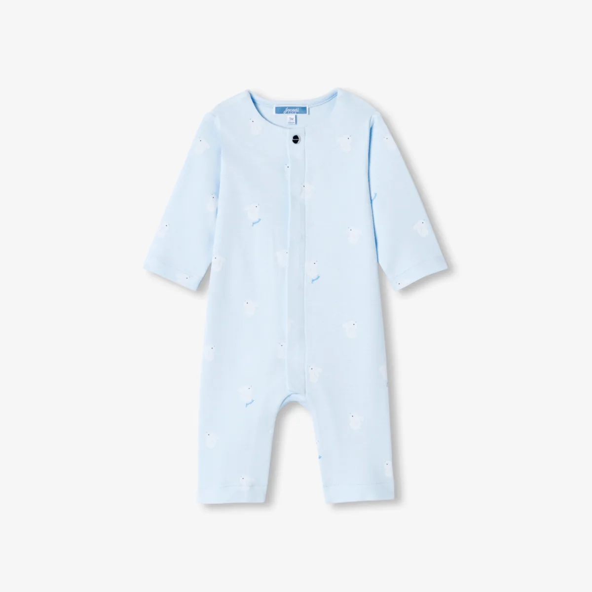 View 1 - Baby boy interlock jumpsuit