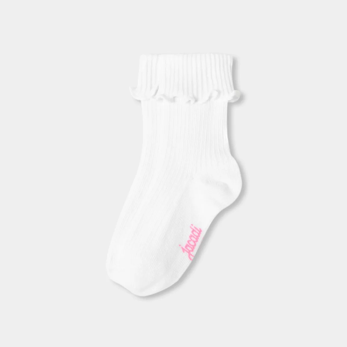 View 1 - Baby girl set of two socks with cuffs