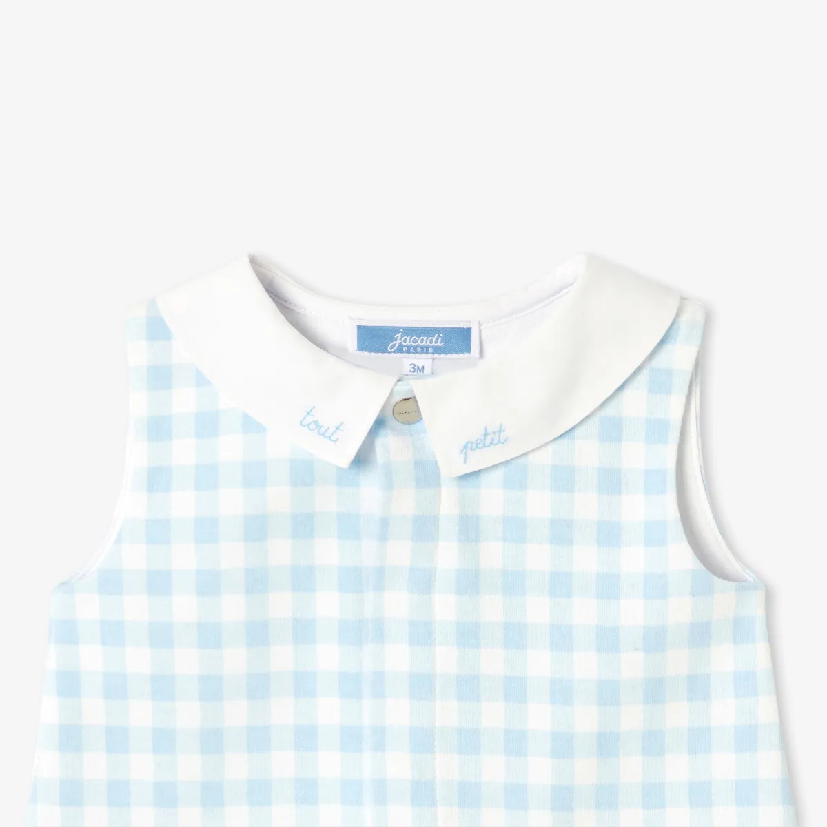 View 3 - Baby boy jersey romper