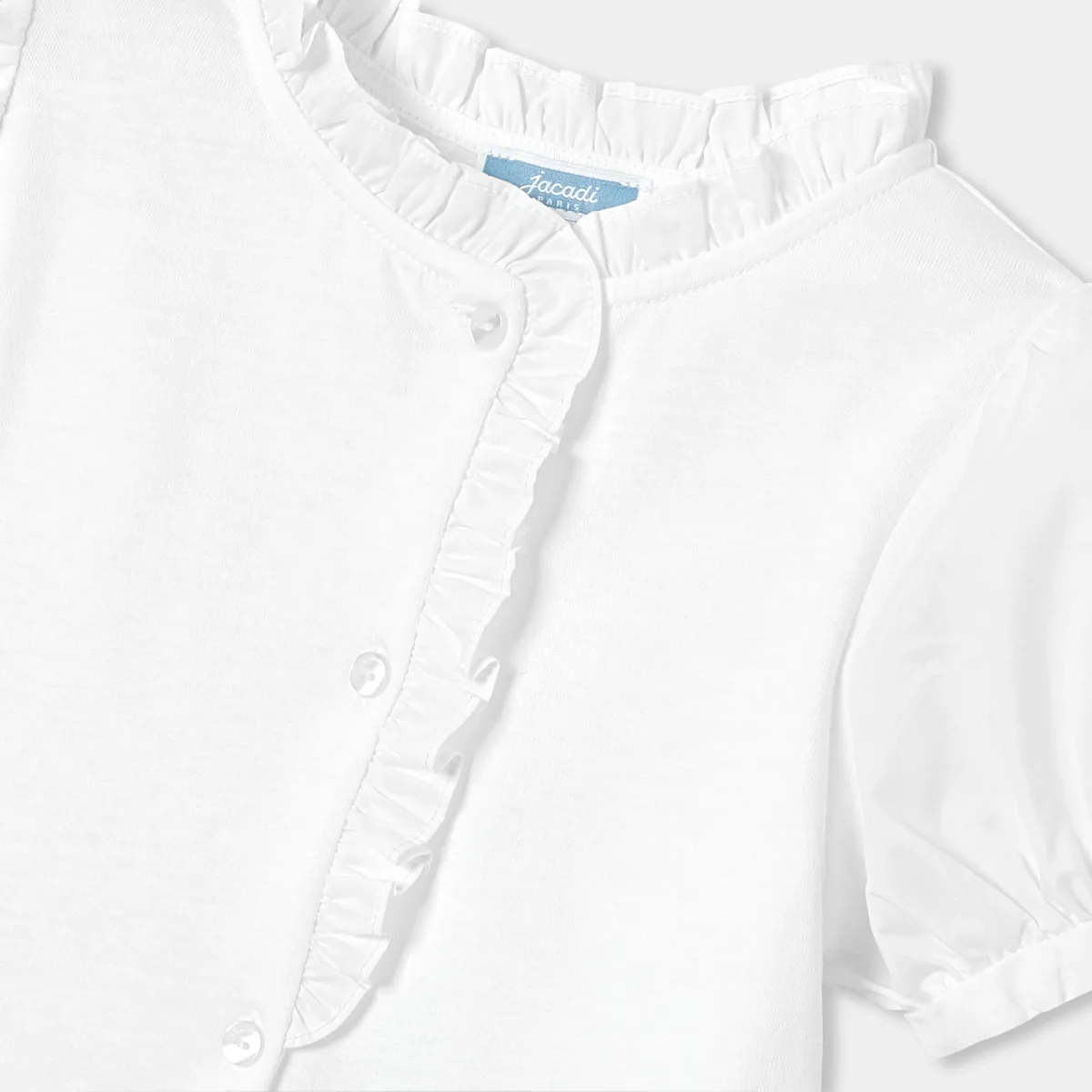 View 4 - Girl jersey blouse