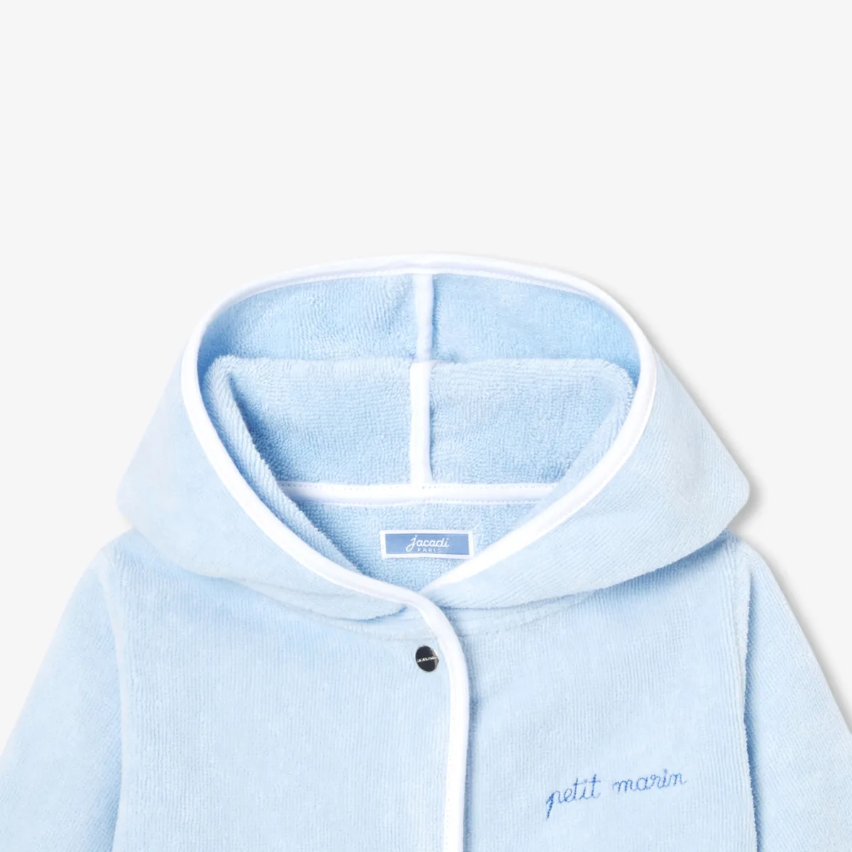 View 3 - Baby bathrobe in terry cotton