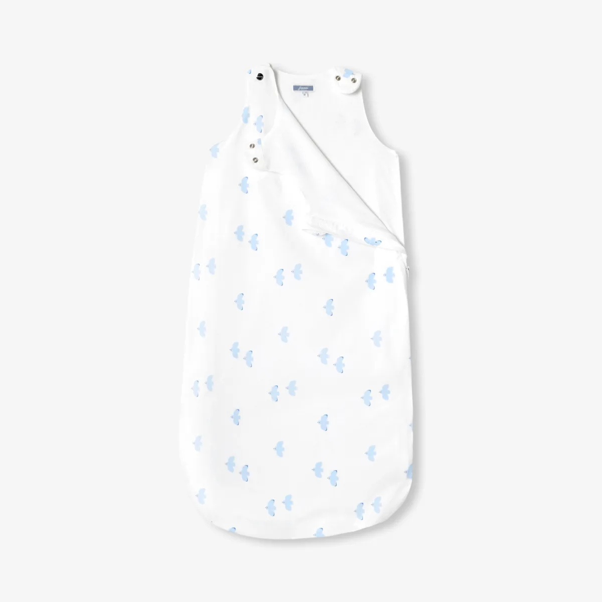 View 4 - 6-24 months adjustable summer sleeping bag in cotton poplin