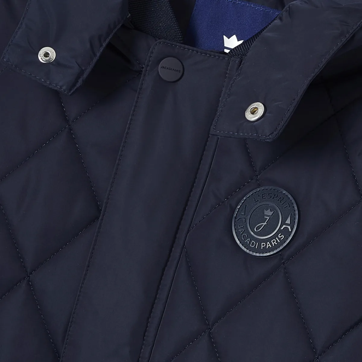 View 5 - Boy quilted mid-season coat