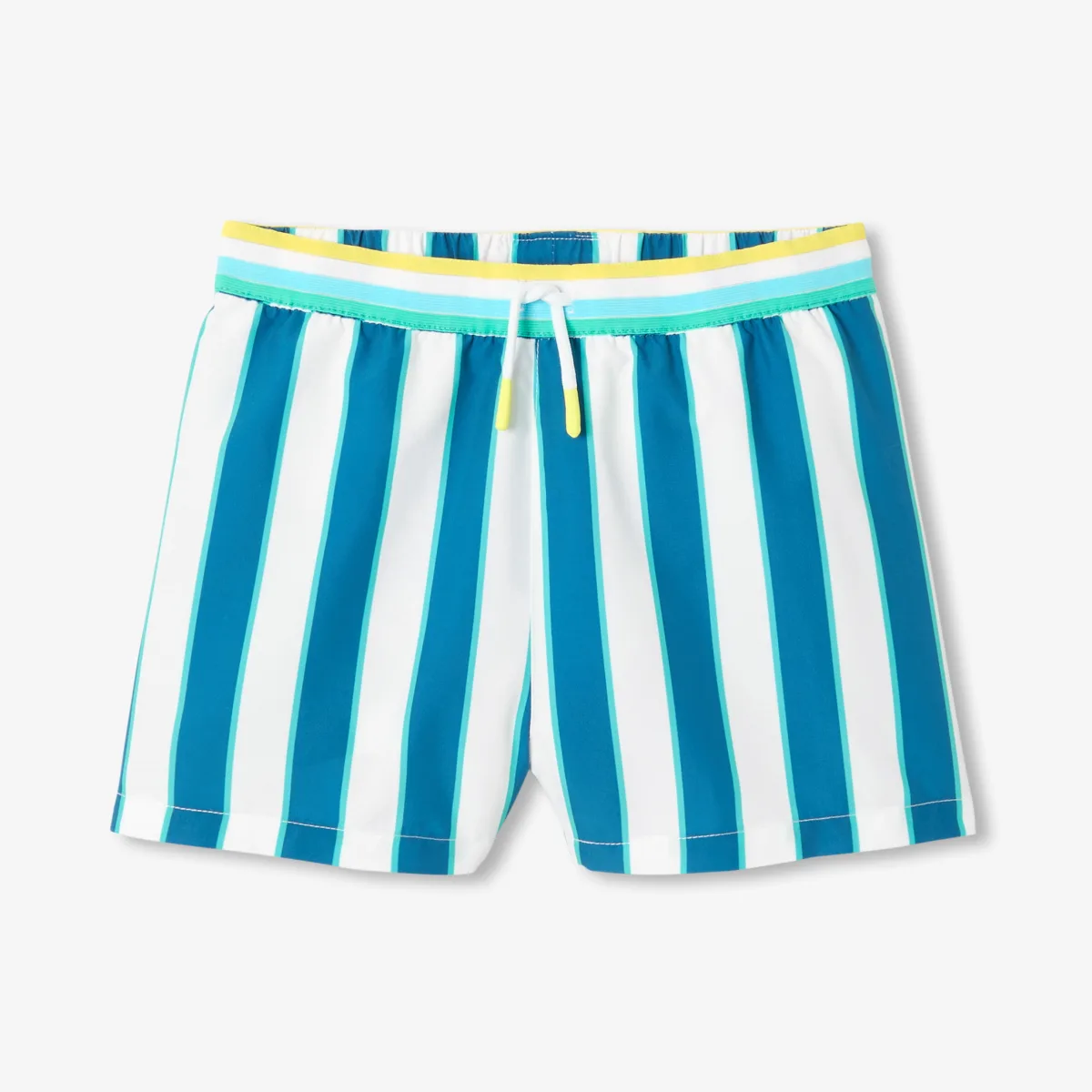 View 1 - Boy striped swim shorts
