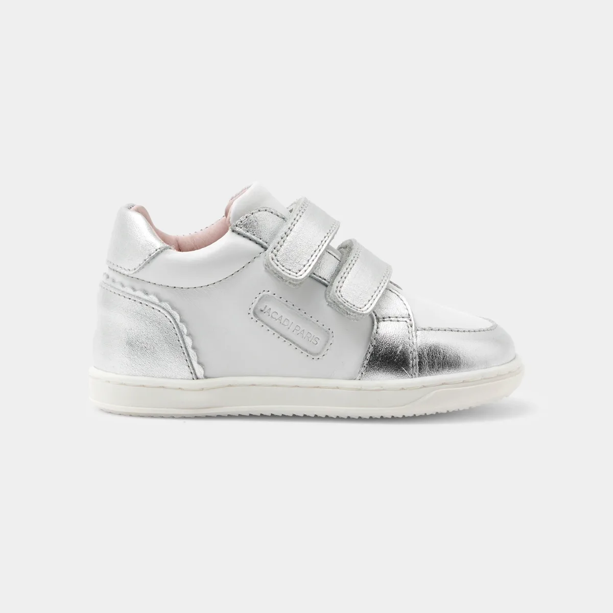 View 1 - Baby girl leather trainers