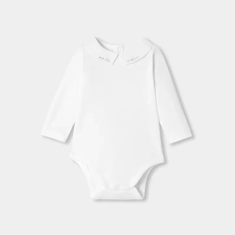 View 1 - Baby boy long-sleeved bodysuit