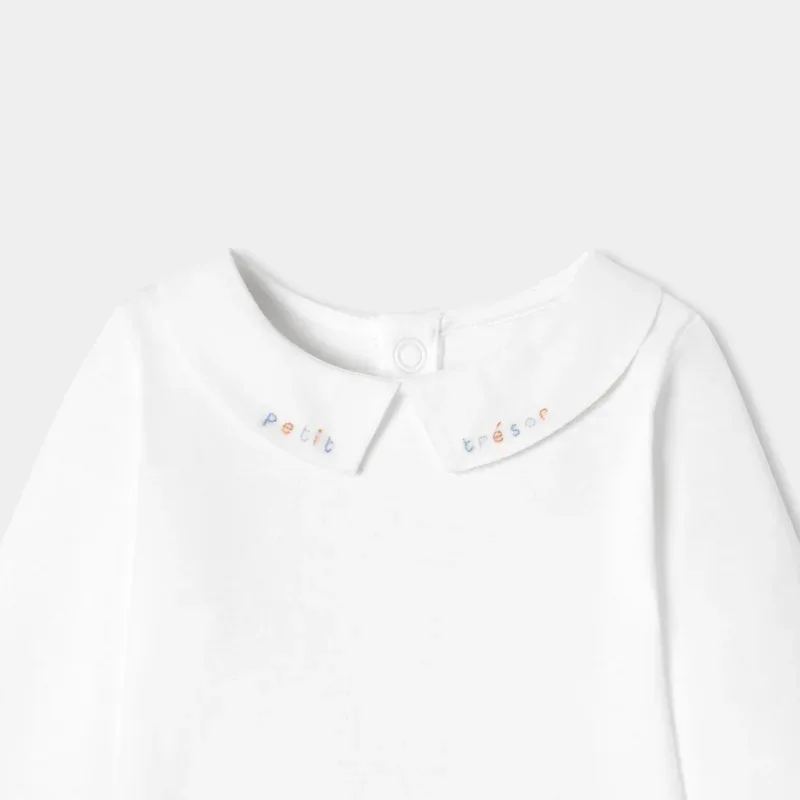 View 3 - Baby boy long-sleeved bodysuit