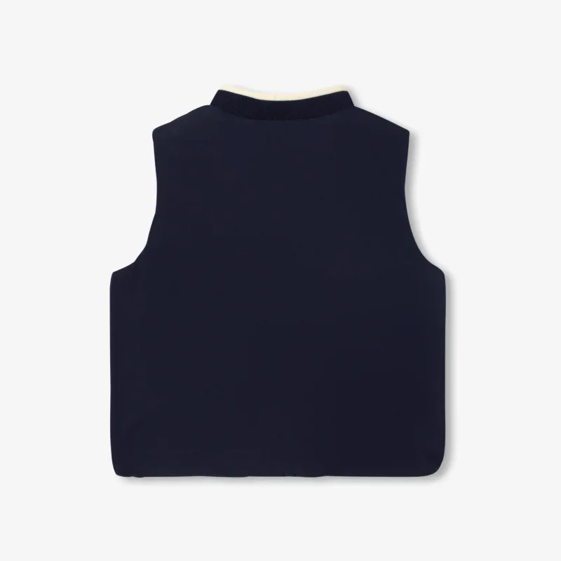 View 5 - Baby boy reversible sleeveless padded jacket