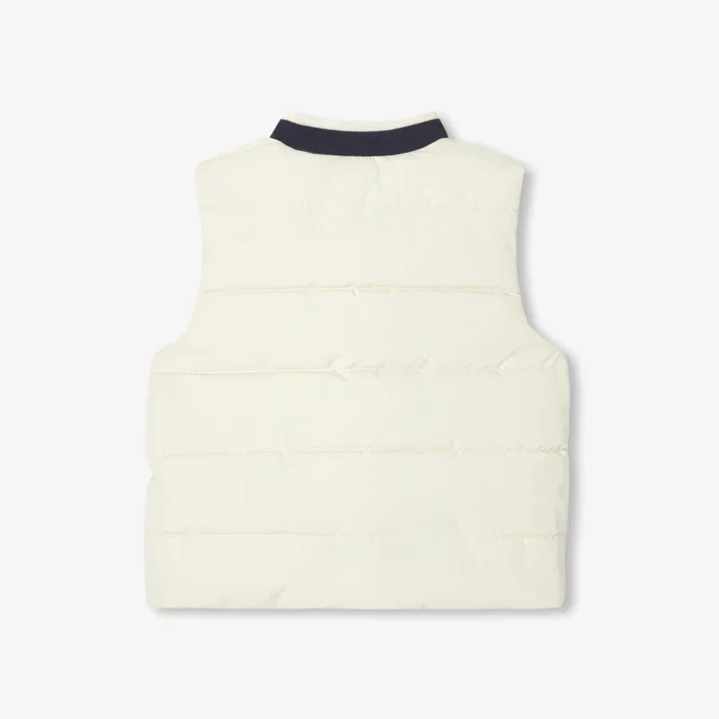View 6 - Baby boy reversible sleeveless padded jacket