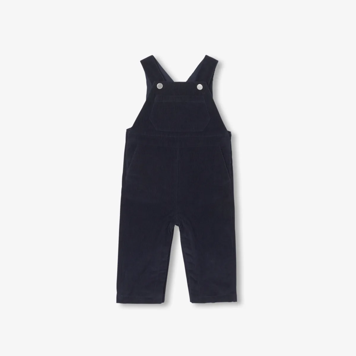 View 1 - Baby boy velvet dungarees