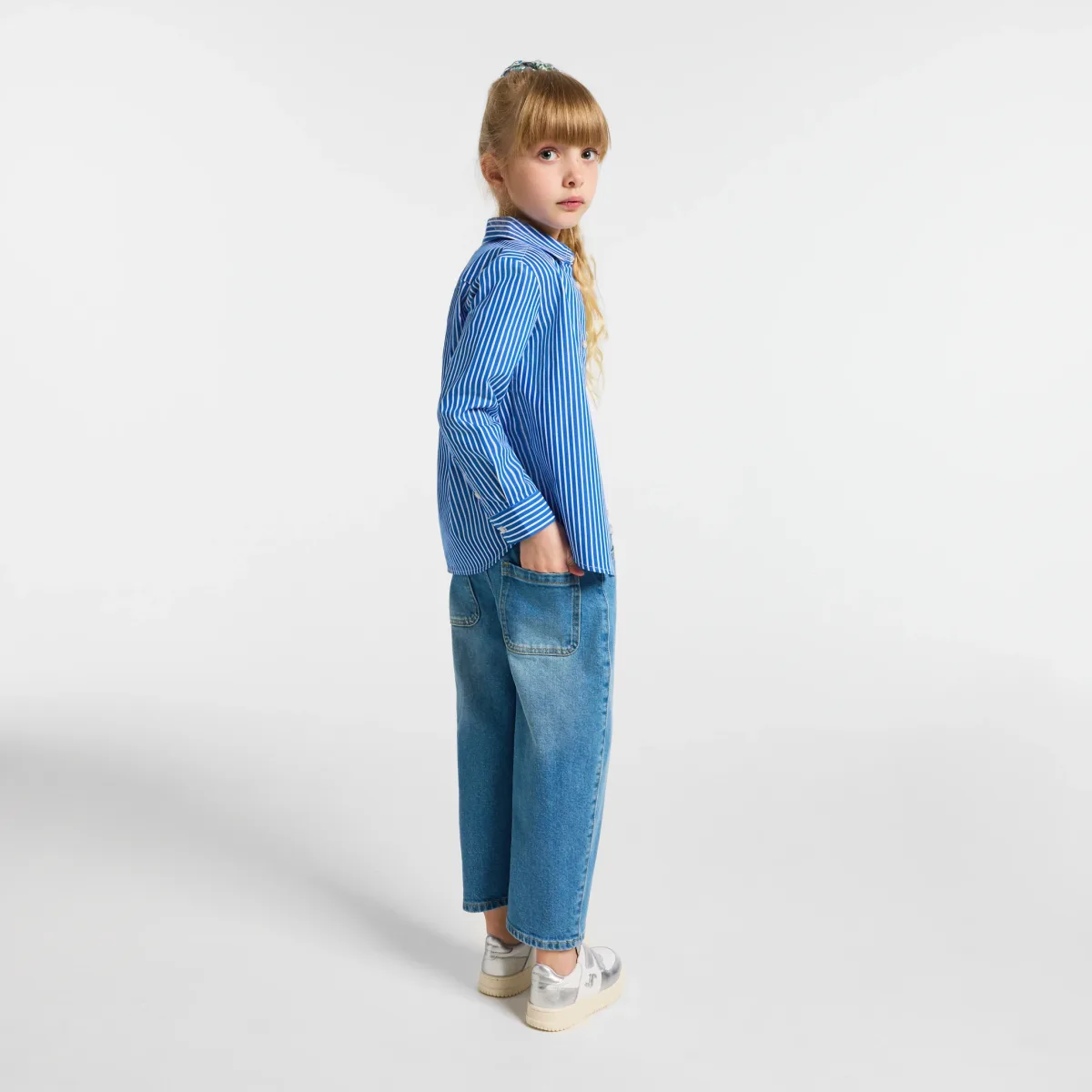 View 1 - Girl barrel jeans