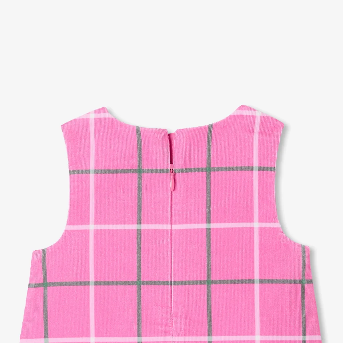 View 4 - Baby girl milleraies velvet pinafore dress