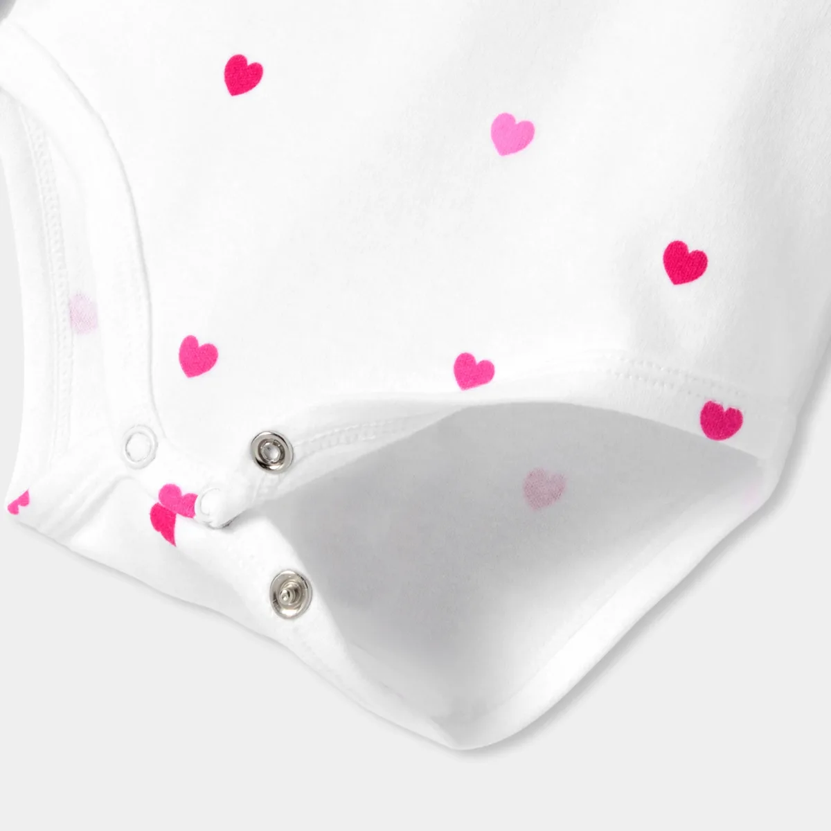 View 5 - Baby girl interlock cotton bodysuit