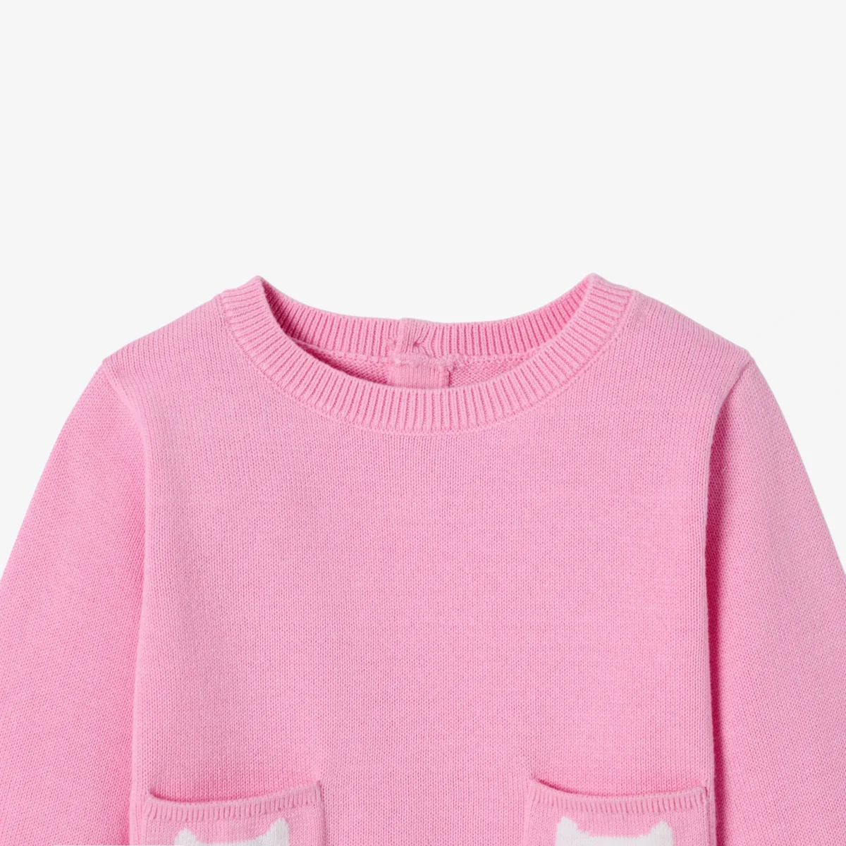 View 3 - Baby girl cotton sweater