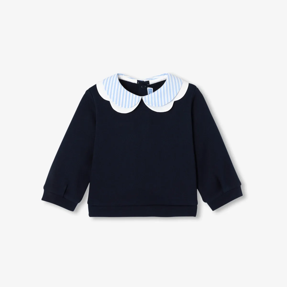 View 1 - Baby girl fleece sweatshirt