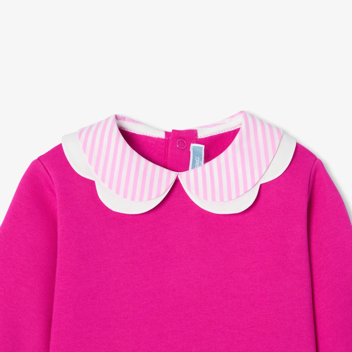 View 3 - Baby girl fleece sweatshirt