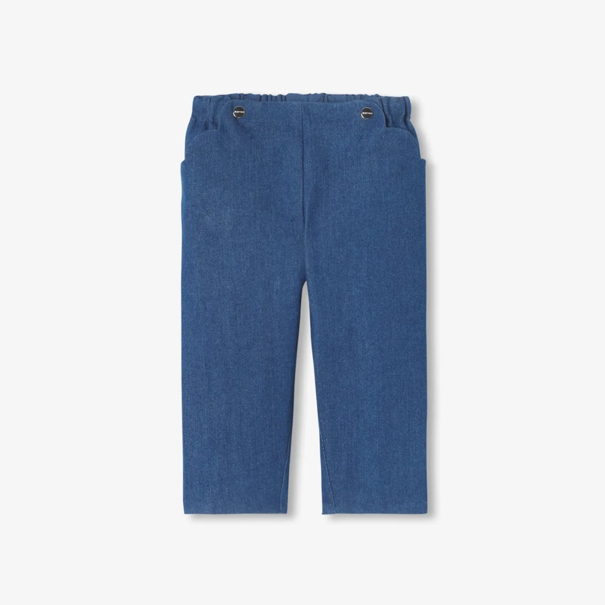 View 1 - Baby girl cotton-lined jeans