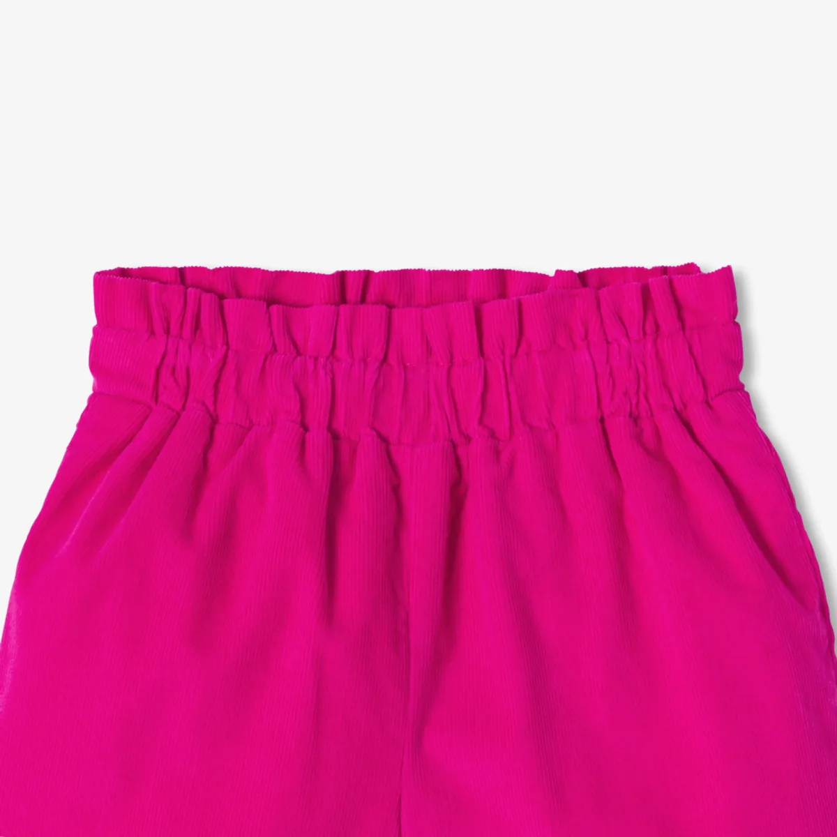 View 3 - Baby girl fine-ribbed corduroy shorts