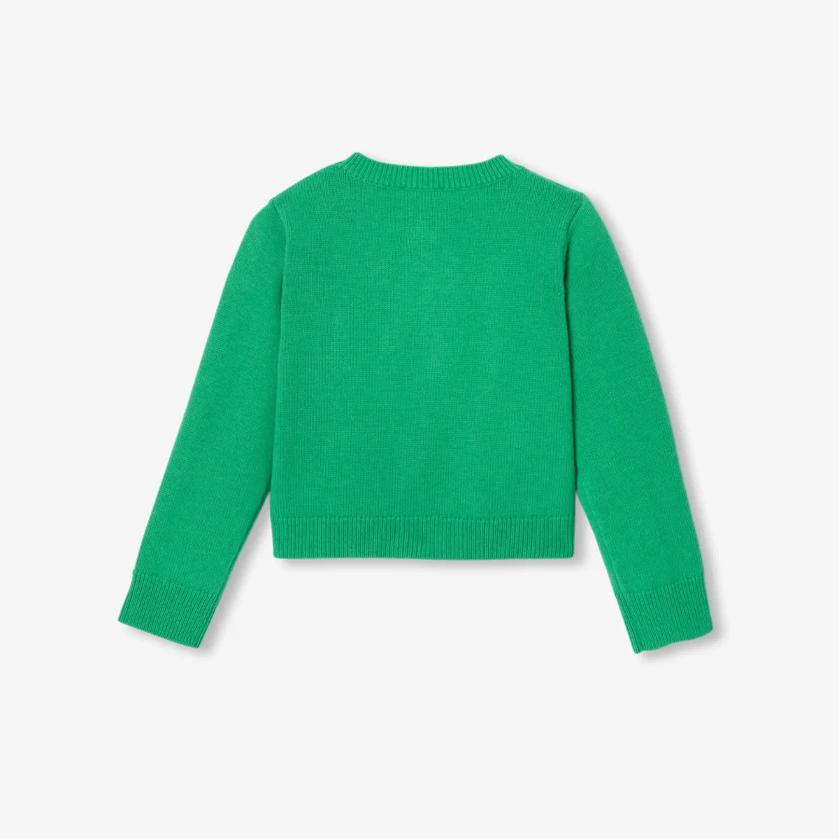 View 2 - Girl wool blend cardigan