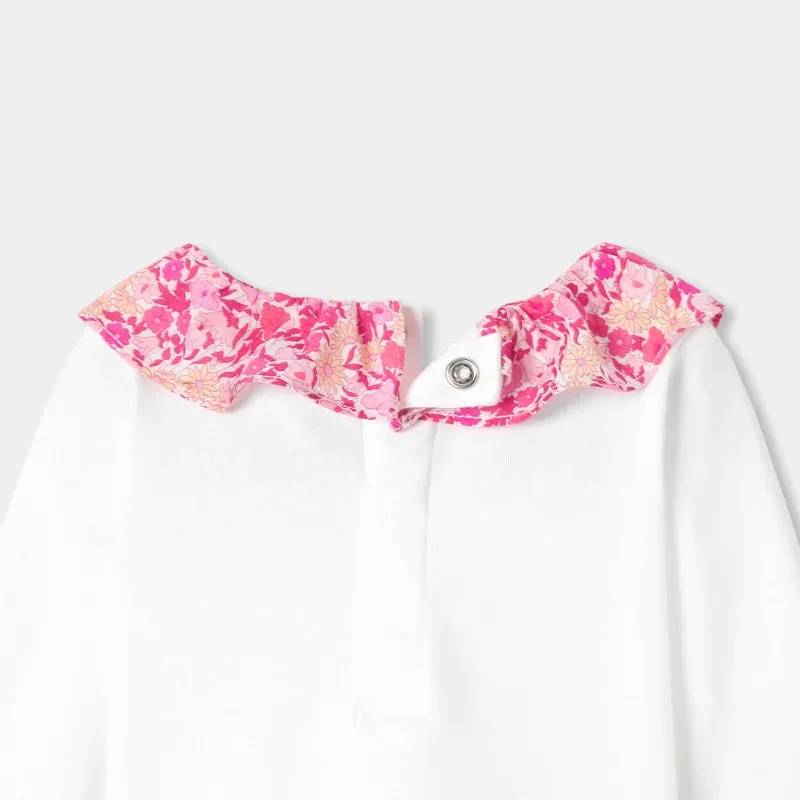 View 4 - Baby girl long-sleeved bodysuit