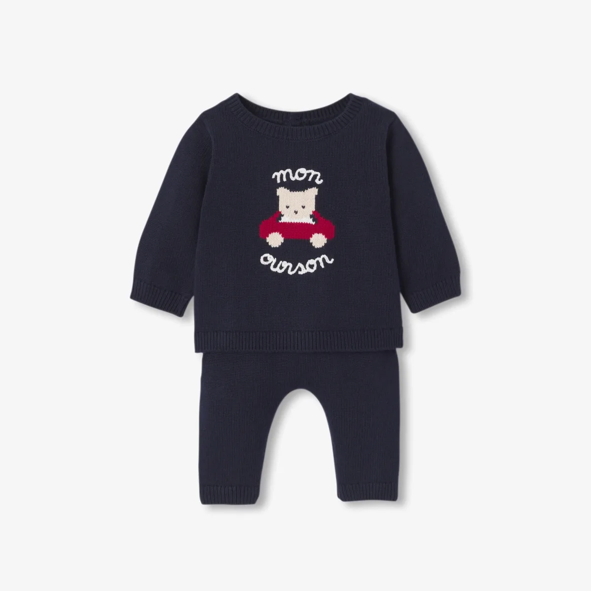View 1 - Baby jersey knit comfort set