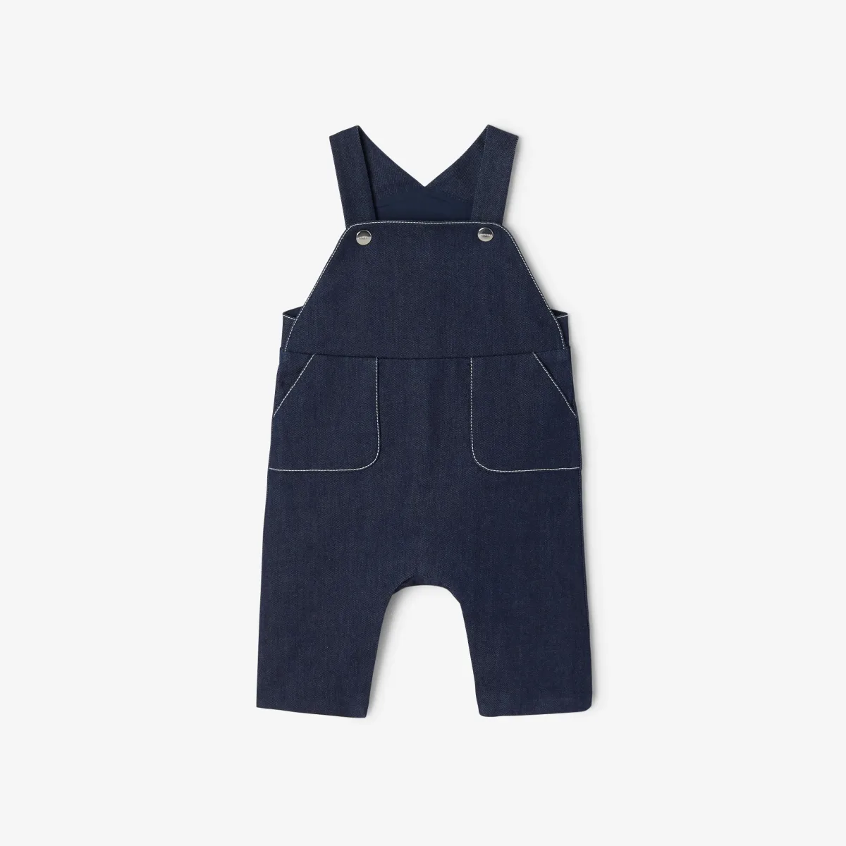 View 1 - Baby boy denim dungarees