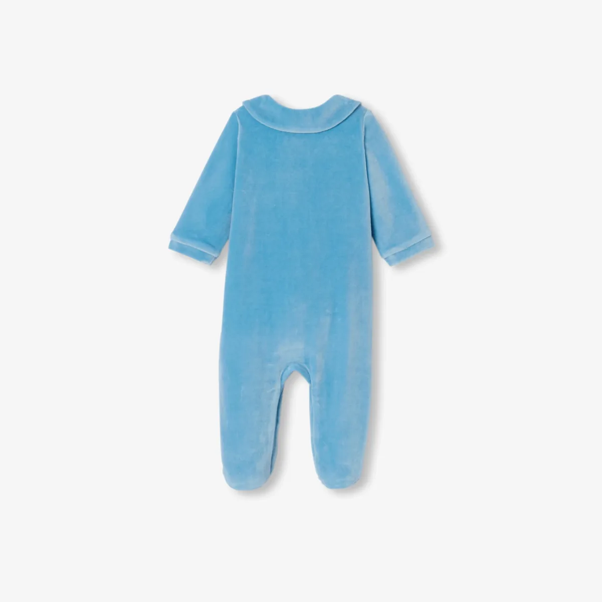 View 2 - Baby boy velvet pyjamas
