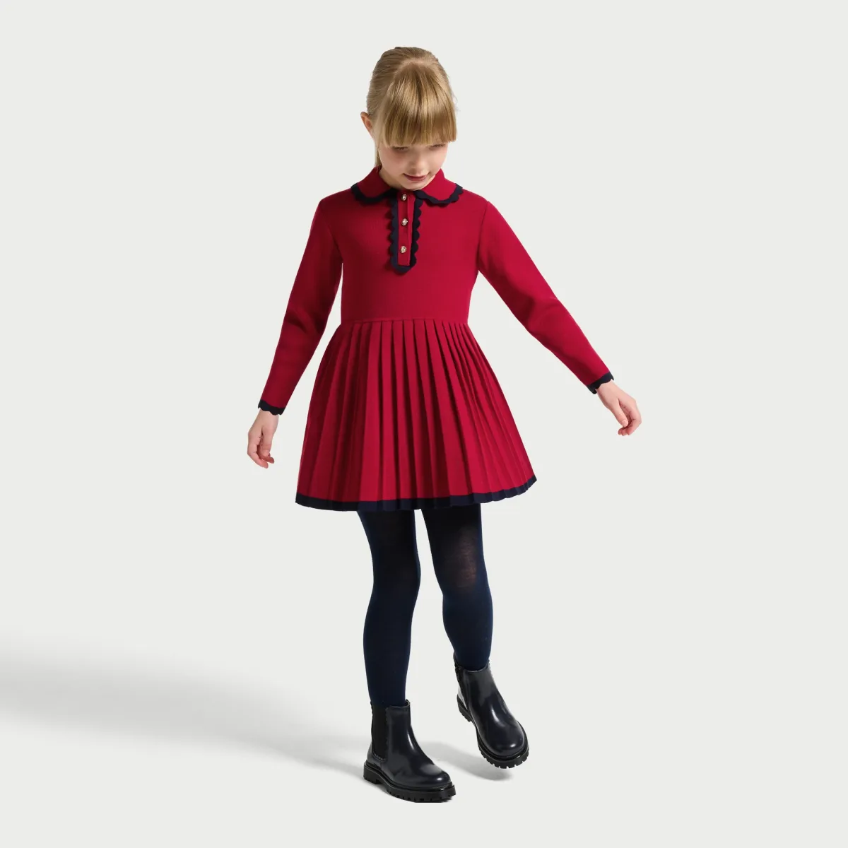 View 1 - Girl knit dress