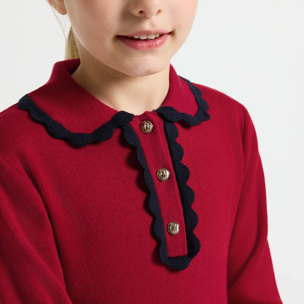 View 2 - Girl knit dress