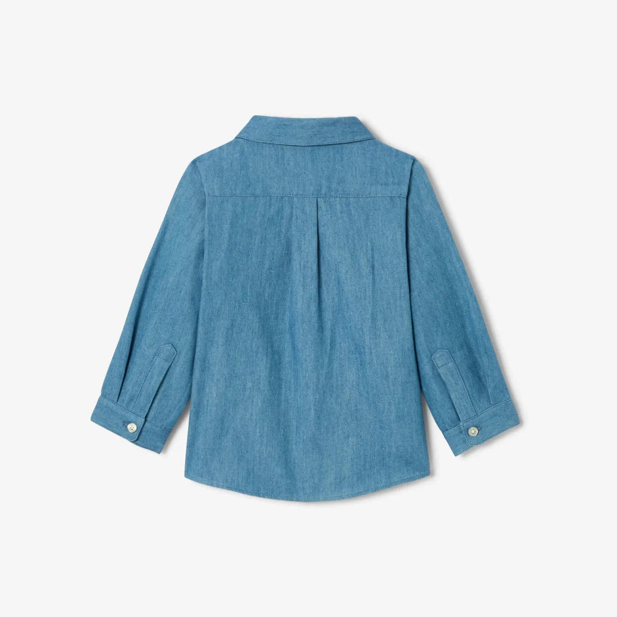 View 2 - Baby boy chambray shirt