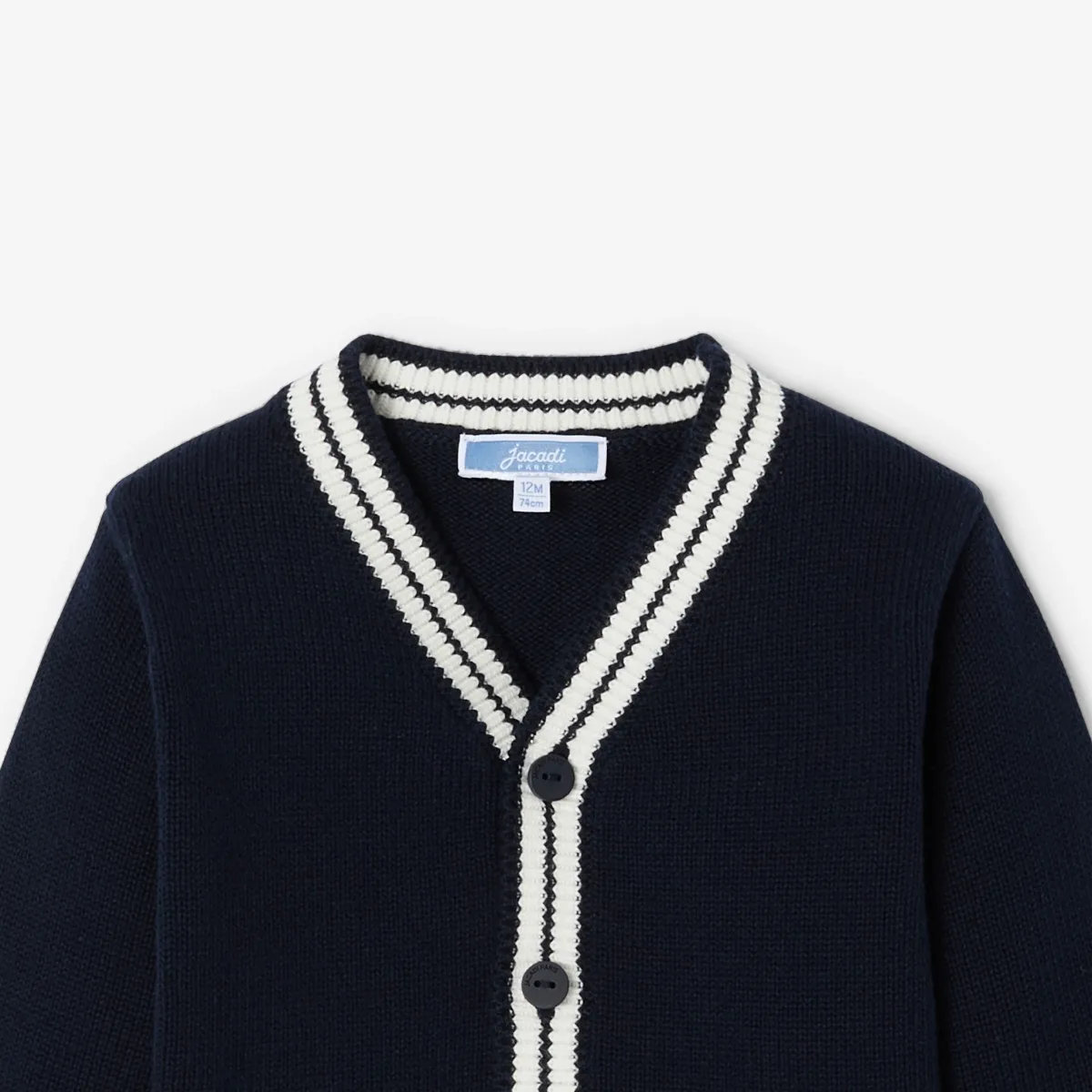 View 3 - Baby boy cotton cardigan