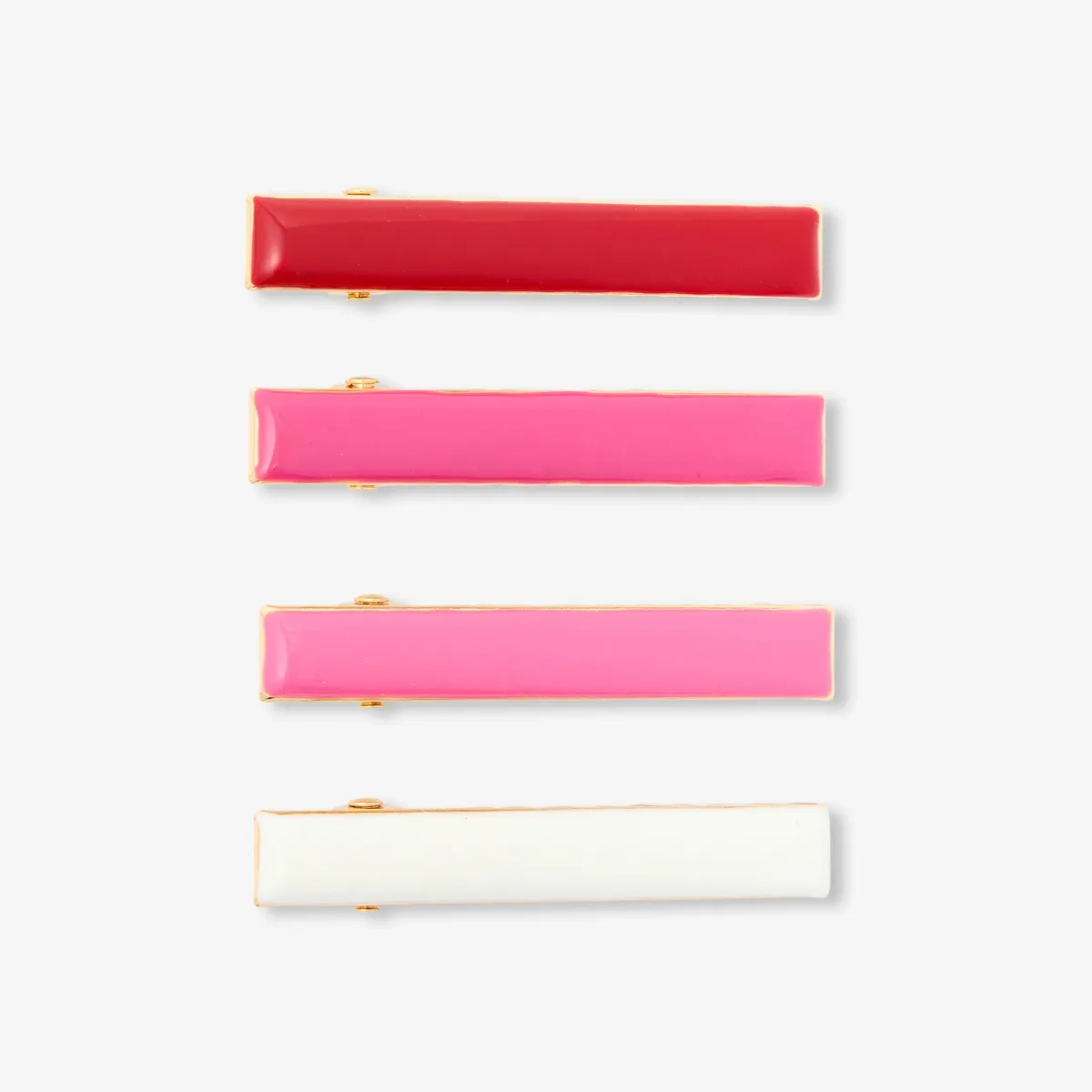 View 1 - Girl set of alligator hair clips