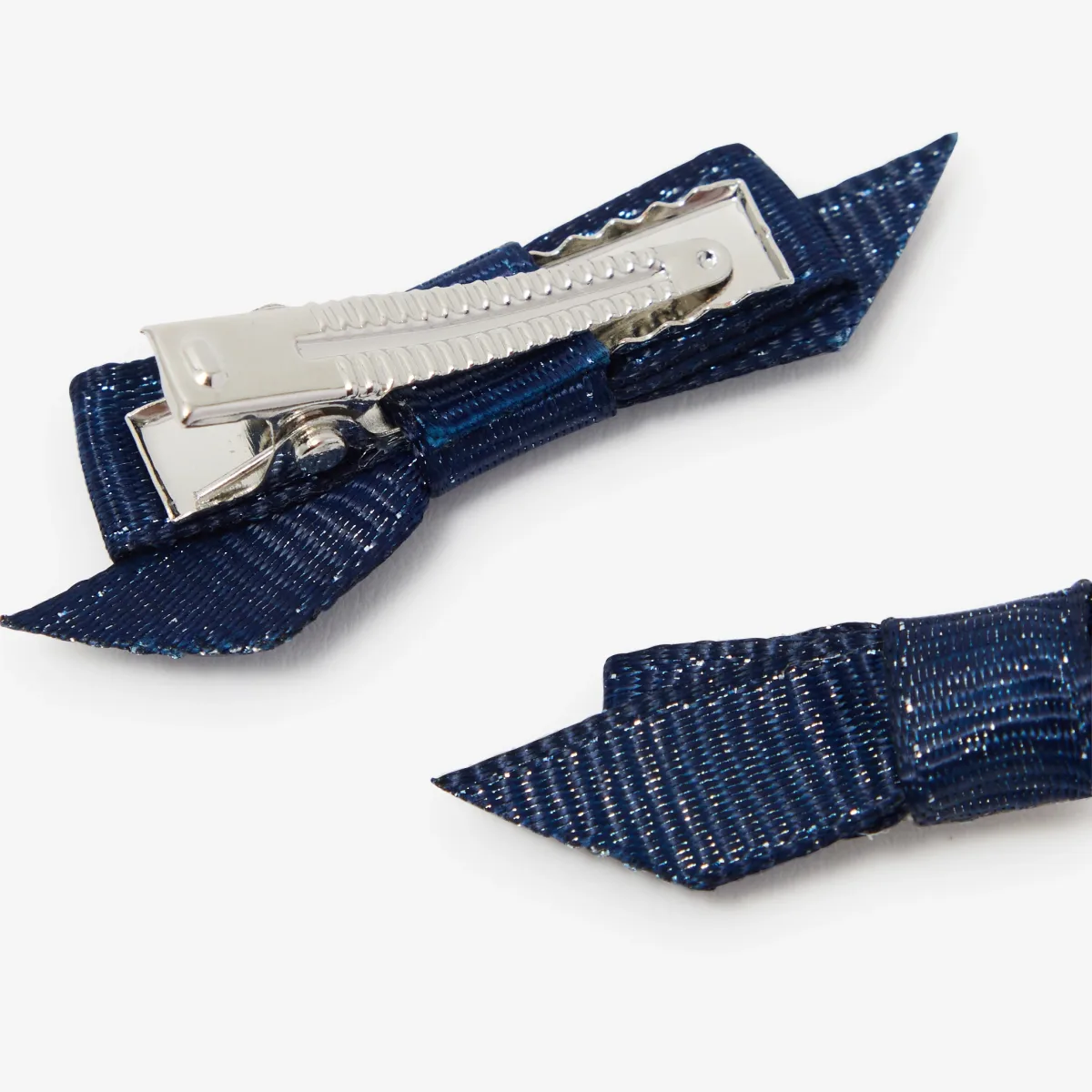 View 2 - Baby girl crocodile clip duo