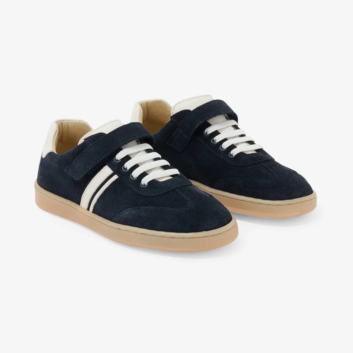 View 2 - Child split leather trainers