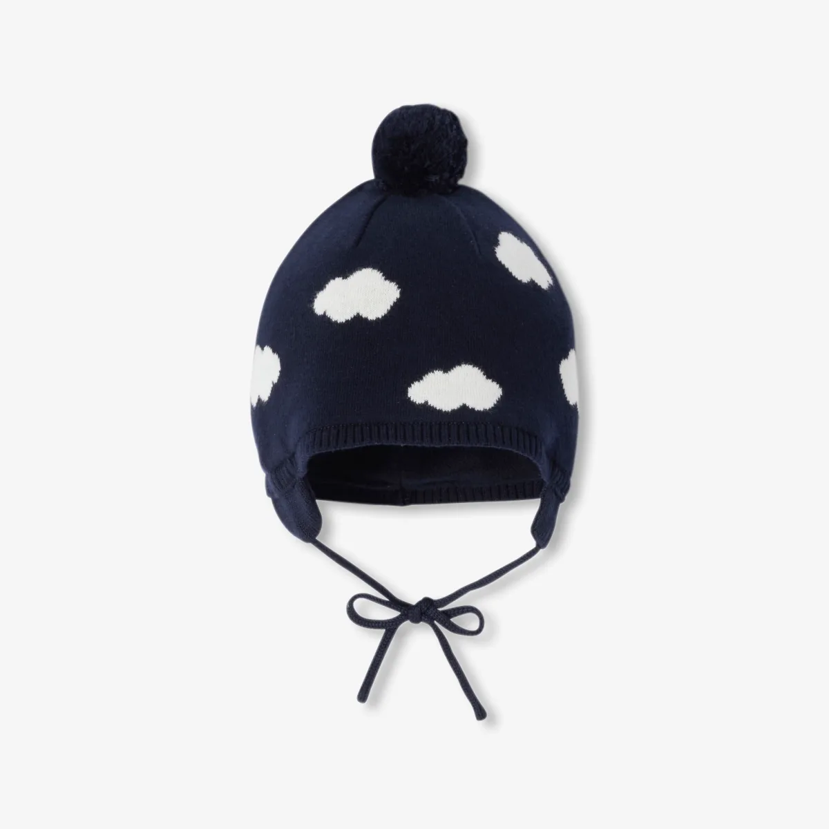 View 1 - Baby cloud pattern beanie