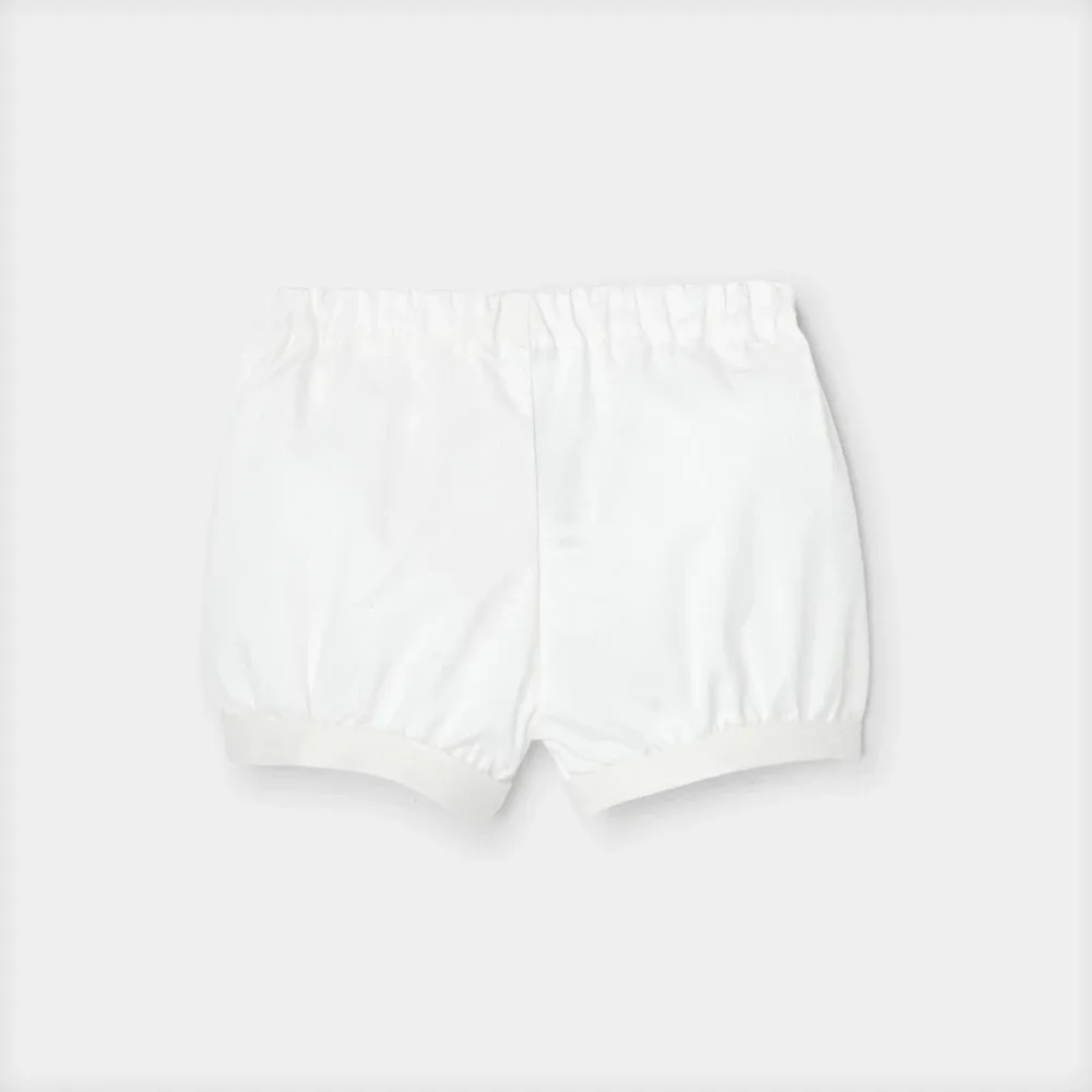 View 2 - Baby girl twill shorts